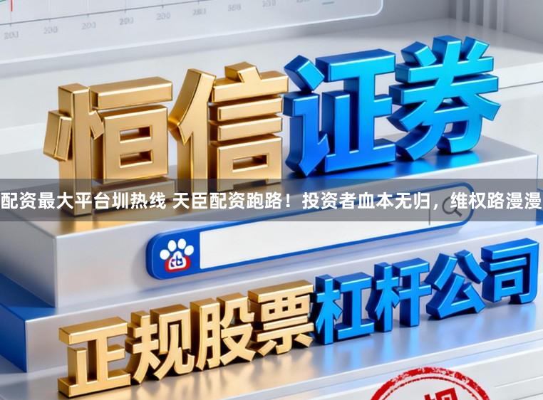 配资最大平台圳热线 天臣配资跑路！投资者血本无归，维权路漫漫