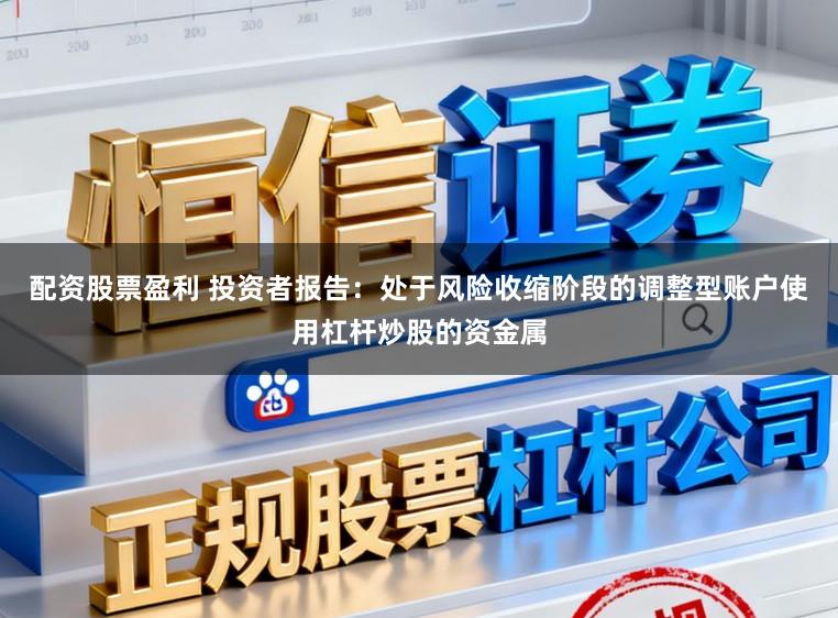 配资股票盈利 投资者报告：处于风险收缩阶段的调整型账户使用杠杆炒股的资金属