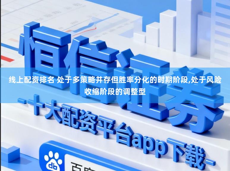 线上配资排名 处于多策略并存但胜率分化的时期阶段,处于风险收缩阶段的调整型