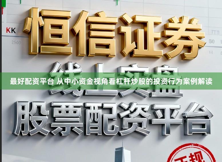 最好配资平台 从中小资金视角看杠杆炒股的投资行为案例解读